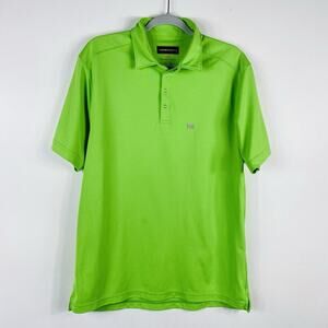 Loudmouth Size XL Short Sleeve Golf Polo Shirt Bright Green